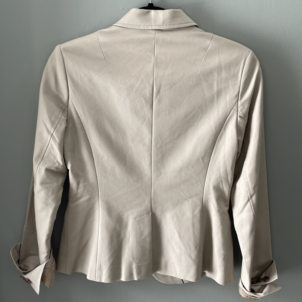 NWOT Banana Republic Beige Blazer - Picture 4 of 6